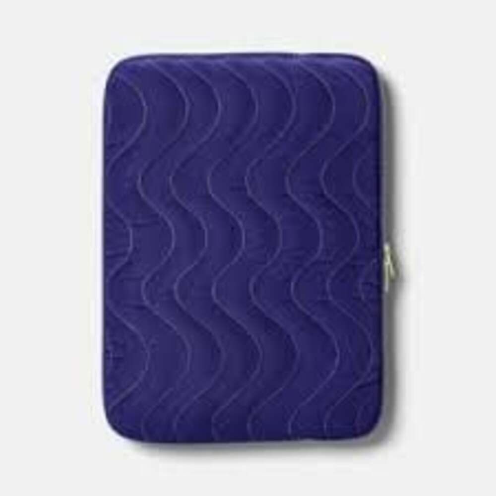 heyday 15" Laptop Sleeve - Purple Recycled Polyester Wave Pattern